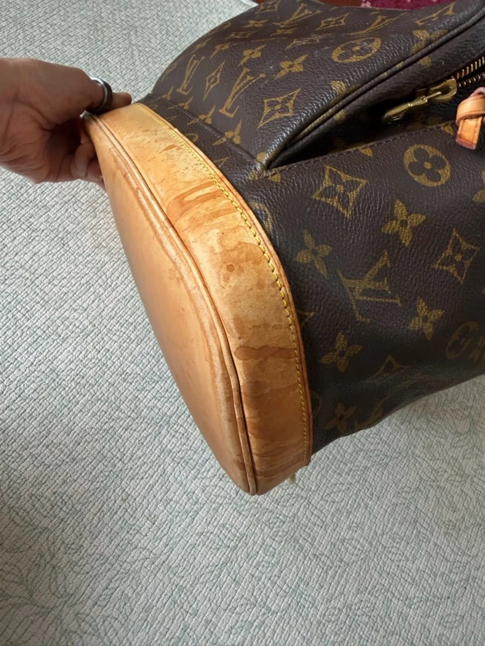 Louis Vuitton Montsouris GM Backpack Monogram (Vintage) - Picture 12 of 15